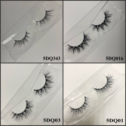 5D MINK EYELASHES 20PAIR PER LOT