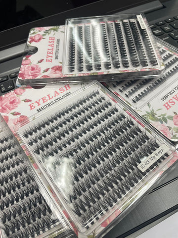 40D Volume Cluster lash DIY LASH at home