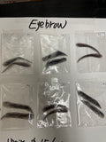 Lace wig eyebrow strip