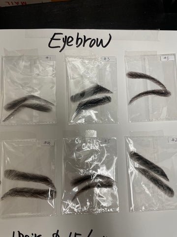 Lace wig eyebrow strip