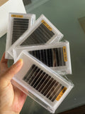 Individual Eyelash Extension , 0.05 C curl, 12row/tray ， volume lashes