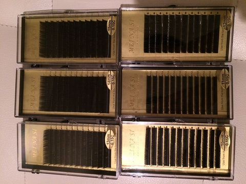 Individual Eyelash Extension , 0.15 c curl,12row/box. 5boxes/lot
