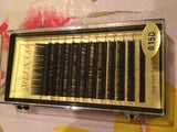 Indivudial lashes, Eyelash Extension, Mix length per box