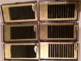 Individual Eyelash Extension , 0.20 C curl,12row/tray, Mix length