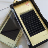 Indivudial lashes, Eyelash Extension, Mix length per box