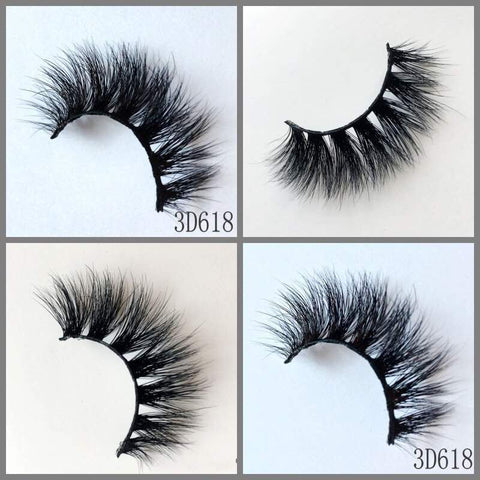 3D MINK EYELASHES 3D618Z