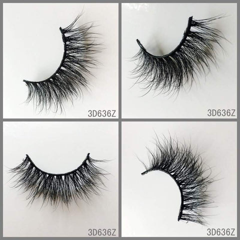 3D MINK EYELASHES 3D636