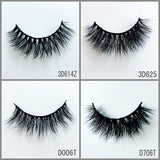 3D MINK EYELASHES 40pair/lot Free Shipping Mixed Different Styles