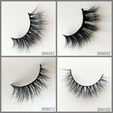 3D MINK EYELASHES 40pair/lot Free Shipping Mixed Different Styles