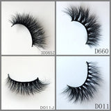 3D MINK EYELASHES 40pair/lot Free Shipping Mixed Different Styles