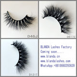 3D MINK EYELASHES 40pair/lot Free Shipping Mixed Different Styles