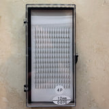 4D Eyelashes Extension , 0.07 C curl