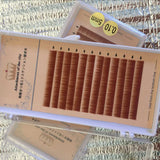 Eyebrown Extension , eyebrows , Light brown