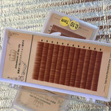 Eyebrown Extension , eyebrows , Light brown