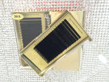 Individual Natural Mink Eyelash Extension , 100% mink  D curl, 16row/tray, mix length