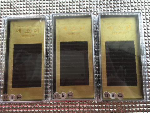 Bottom Eyelash Extension ,0.10 B curl