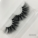 25mm 8D MINK EYELASHES 8DX09