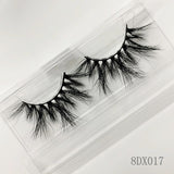 25mm 8D MINK EYELASHES 8DX17