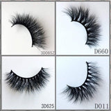 3D MINK EYELASHES 30pair/lot Free Shipping Mixed Different Styles