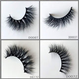 3D MINK EYELASHES 30pair/lot Free Shipping Mixed Different Styles