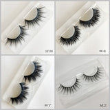 Faux Mink Eyelash 500pair/lot Free Shipping Mixed Different Styles