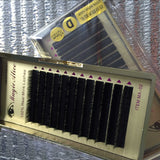 Individual Natural Mink Eyelash Extension , 100% real mink  D curl