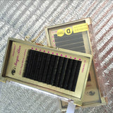 Individual Natural Mink Eyelash Extension , 100% real mink  D curl