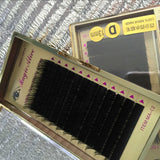 Individual Natural Mink Eyelash Extension , 100% real mink  D curl
