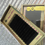 Individual Natural Mink Eyelash Extension , 100% real mink  D curl